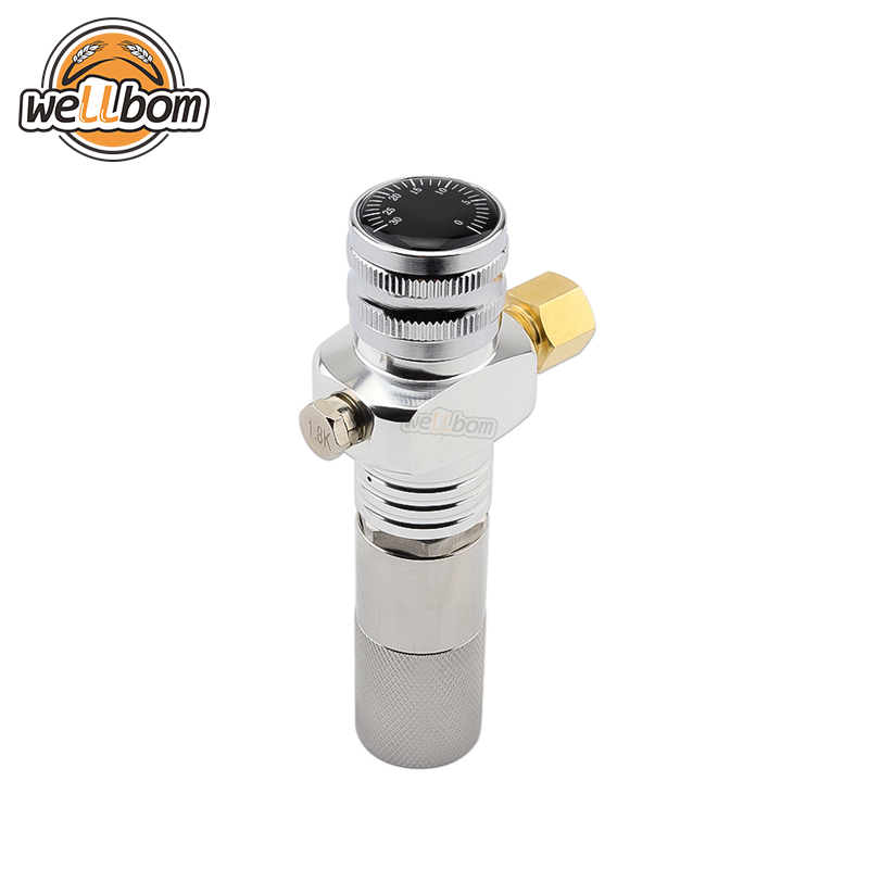 Nitrogen Keg 030 PSI Mini Gas Regulator Charger For Homebrew Beer